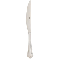 Arcoroc FK704 Amaryllis 9" 18/0 Stainless Steel Solid Handle Heavy Weight Dinner Knife by Arc Cardinal - 12/Pack