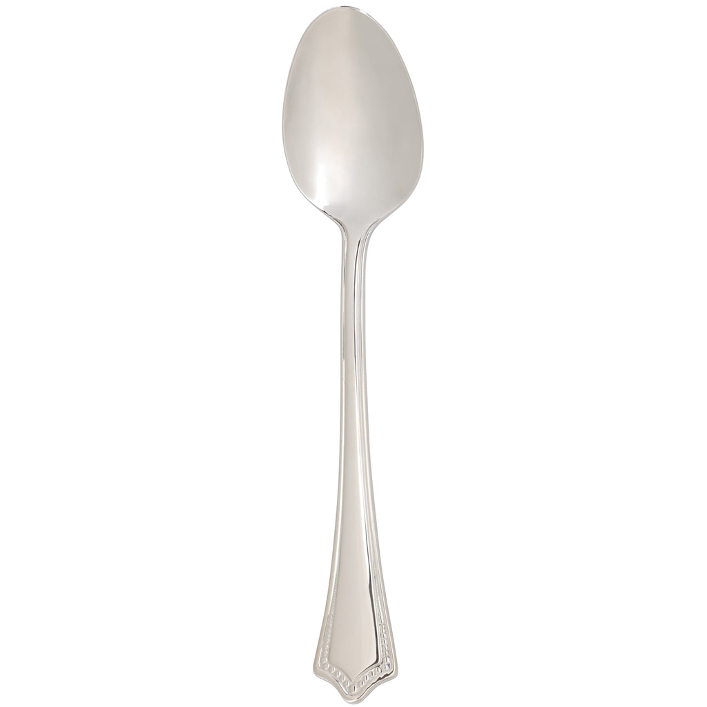 Arcoroc FK728 Amaryllis 6 3/4" 18/0 Stainless Steel Solid Handle Heavy Weight Teaspoon by Arc Cardinal - 12/Pack
