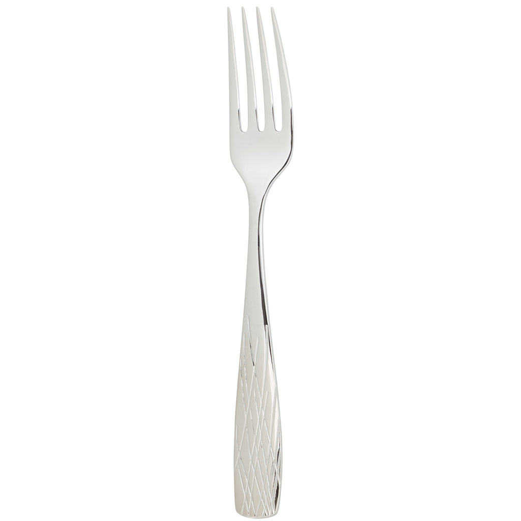 Arcoroc FK901 Lakeview 8 1/4" 18/0 Stainless Steel Heavy Weight Dinner Fork by Arc Cardinal - 12/Pack