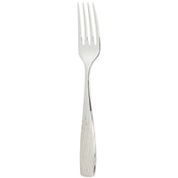 Arcoroc FK901 Lakeview 8 1/4" 18/0 Stainless Steel Heavy Weight Dinner Fork by Arc Cardinal - 12/Pack