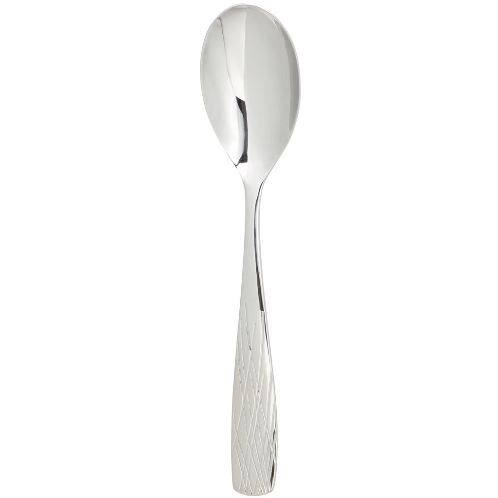 Arcoroc FK902 Lakeview 8 1/4" 18/0 Stainless Steel Heavy Weight Dinner Spoon by Arc Cardinal - 12/Pack