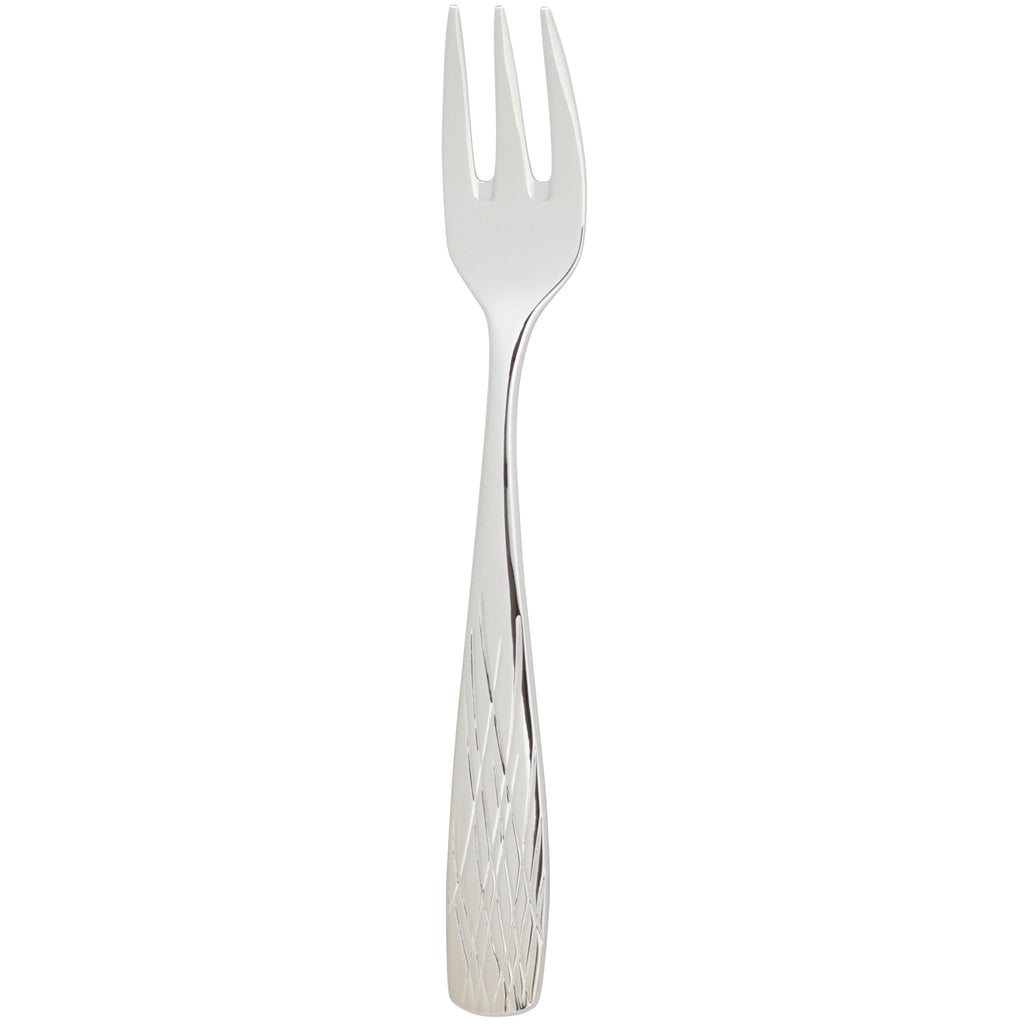 Arcoroc FK921 Lakeview 5 5/8" 18/0 Stainless Steel Heavy Weight Cocktail / Oyster Fork by Arc Cardinal - 12/Pack