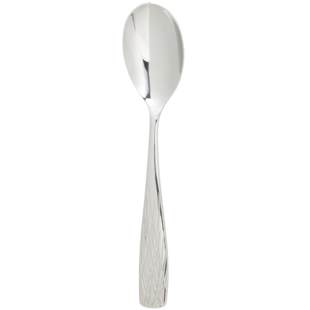 Arcoroc FK928 Lakeview 6 7/8" 18/0 Stainless Steel Heavy Weight Teaspoon by Arc Cardinal - 12/Pack