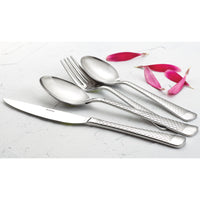 Arcoroc FL028 Leila 6 7/8" 18/0 Stainless Steel Heavy Weight Teaspoon by Arc Cardinal - 12/Pack