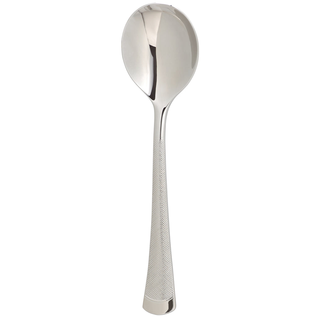 Arcoroc FL109 Mikayla 6 7/8" 18/0 Stainless Steel Heavy Weight Soup Spoon by Arc Cardinal - 12/Pack