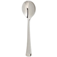 Arcoroc FL109 Mikayla 6 7/8" 18/0 Stainless Steel Heavy Weight Soup Spoon by Arc Cardinal - 12/Pack