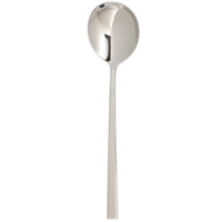 Arcoroc FL509 Greenwich 7 1/8" 18/0 Stainless Steel Heavy Weight Soup Spoon by Arc Cardinal - 12/Pack