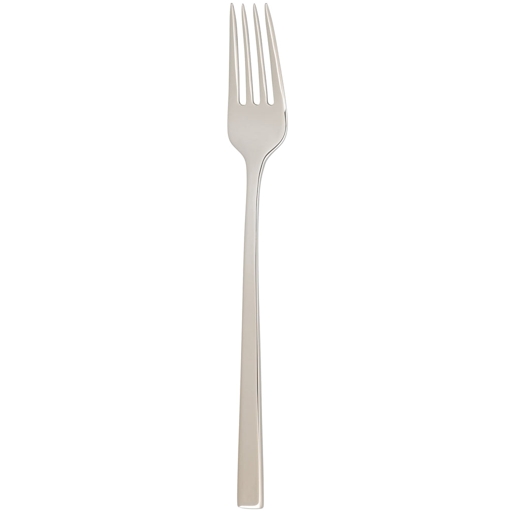 Arcoroc FL529 Greenwich 6 7/8" 18/0 Stainless Steel Heavy Weight Salad / Dessert Fork by Arc Cardinal - 12/Pack