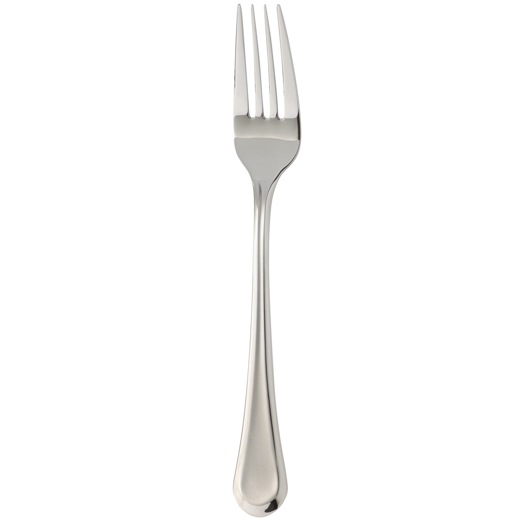 Arcoroc FL601 Amber 7 7/8" 18/0 Stainless Steel Heavy Weight Dinner Fork by Arc Cardinal - 12/Pack