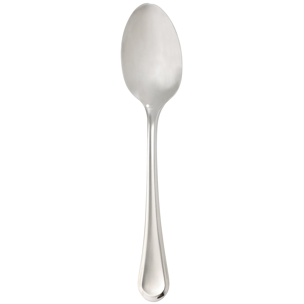 Arcoroc FL606 Amber 7 3/4" 18/0 Stainless Steel Heavy Weight Dessert Spoon by Arc Cardinal - 12/Pack