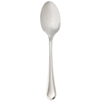 Arcoroc FL606 Amber 7 3/4" 18/0 Stainless Steel Heavy Weight Dessert Spoon by Arc Cardinal - 12/Pack