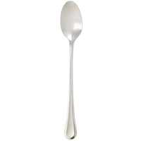 Arcoroc FL618 Amber 7 1/4" 18/0 Stainless Steel Heavy Weight Iced Tea Spoon by Arc Cardinal - 12/Pack