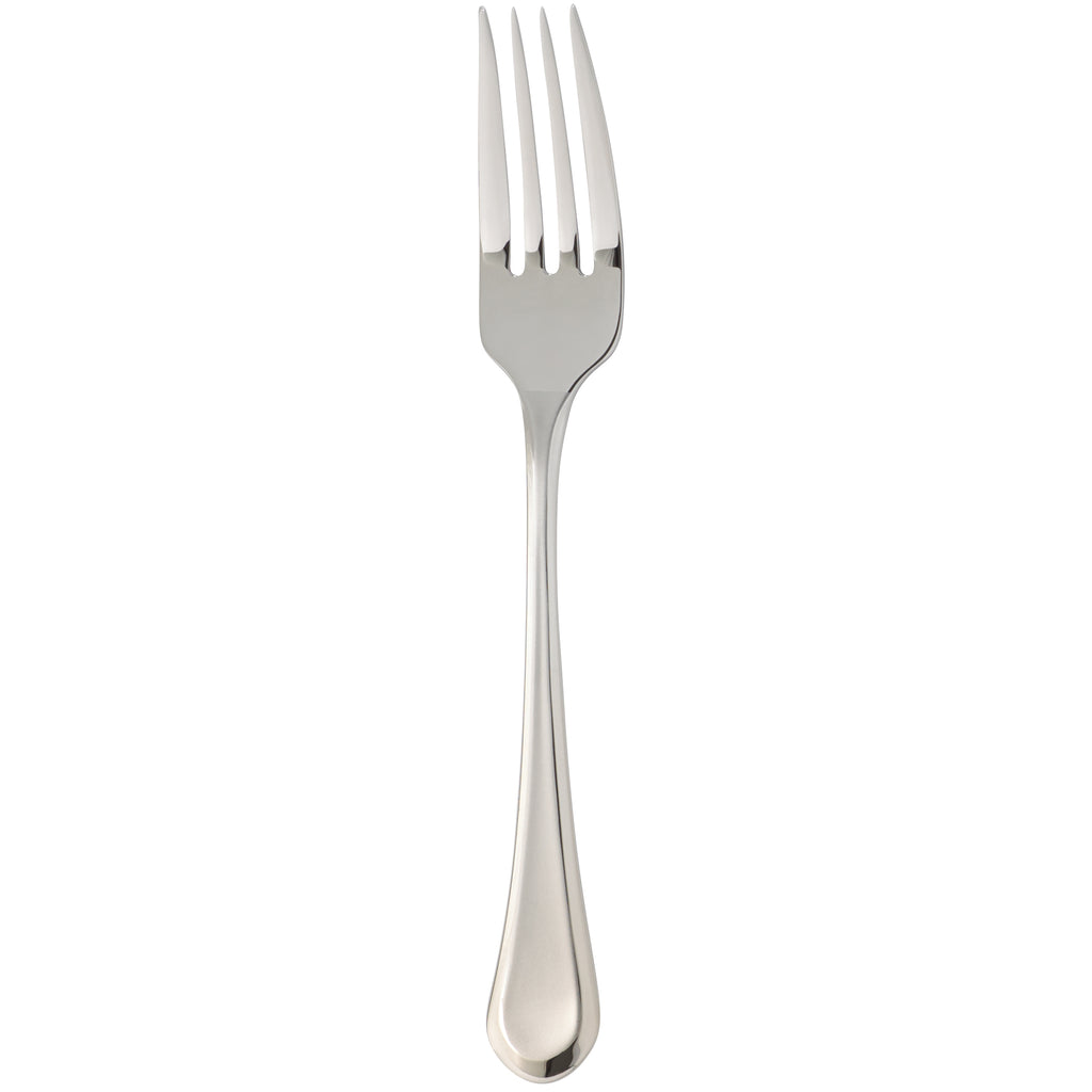 Arcoroc FL629 Amber 7 1/8" 18/0 Stainless Steel Heavy Weight Salad / Dessert Fork by Arc Cardinal - 12/Pack