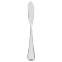 10 Strawberry Street PRL-BK Pearl 7" 18/0 Stainless Steel Heavy Weight Butter Knife - 12/Pack