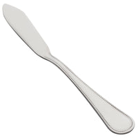 10 Strawberry Street PRL-BK Pearl 7" 18/0 Stainless Steel Heavy Weight Butter Knife - 12/Pack