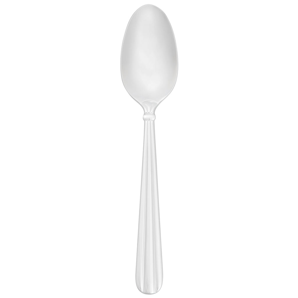 Oneida 2347SDEF Unity 7 1/4" 18/10 Stainless Steel Heavy Weight Oval Bowl Soup / Dessert Spoon - 12/Pack