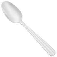 Oneida 2347SDEF Unity 7 1/4" 18/10 Stainless Steel Heavy Weight Oval Bowl Soup / Dessert Spoon - 12/Pack