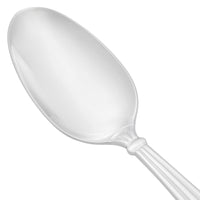 Oneida 2347SDEF Unity 7 1/4" 18/10 Stainless Steel Heavy Weight Oval Bowl Soup / Dessert Spoon - 12/Pack