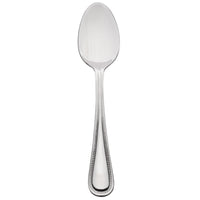 10 Strawberry Street PRL-DS Pearl 7 1/4" 18/0 Stainless Steel Heavy Weight Tablespoon / Serving Spoon - 12/Pack