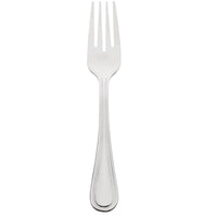 10 Strawberry Street PRL-SF Pearl 6 1/4" 18/0 Stainless Steel Heavy Weight Salad Fork - 12/Pack