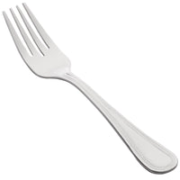 10 Strawberry Street PRL-SF Pearl 6 1/4" 18/0 Stainless Steel Heavy Weight Salad Fork - 12/Pack