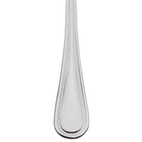 10 Strawberry Street PRL-SF Pearl 6 1/4" 18/0 Stainless Steel Heavy Weight Salad Fork - 12/Pack