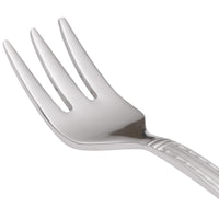 Reed & Barton RB110-029 Berkshire Matte 5 1/2" 18/10 Stainless Steel Extra Heavy Weight Cocktail Fork - 12/Pack