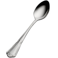 Bon Chef S1500 Sorento 6 3/8" 18/10 Stainless Steel Extra Heavy Weight Teaspoon - 12/Pack