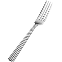 Bon Chef S1606 Britany 8 5/8" 18/10 Stainless Steel Extra Heavy Weight European Dinner Fork - 12/Pack