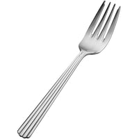 Bon Chef S1607 Britany 7 5/16" 18/10 Stainless Steel Extra Heavy Weight Salad / Dessert Fork - 12/Pack