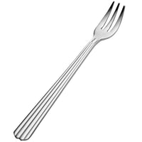 Bon Chef S1608 Britany 5 3/4" 18/10 Stainless Steel Extra Heavy Weight Oyster / Cocktail Fork - 12/Pack