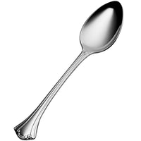 Bon Chef S2103 Breeze 7 1/2" 18/10 Stainless Steel Extra Heavy Weight Soup / Dessert Spoon - 12/Pack