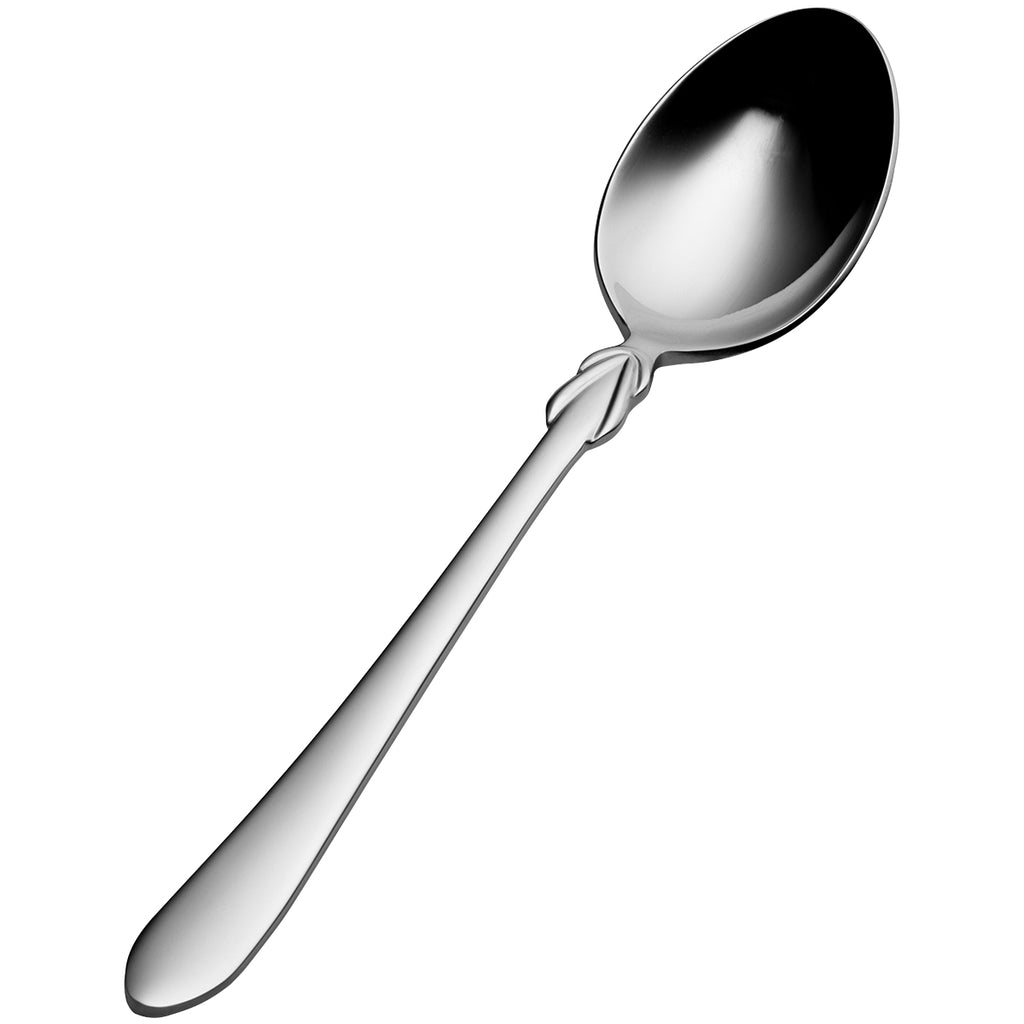 Bon Chef S2300 Forever 6 3/8" 18/10 Stainless Steel Extra Heavy Weight Teaspoon - 12/Pack