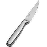 Bon Chef S3920 Scarlett 9 3/4" Gaucho Hollow Handle Steak Knife - 12/Pack