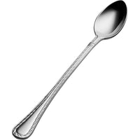 Bon Chef S402 Amore 7 3/8" 18/10 Extra Heavy Weight Stainless Steel Iced Tea Spoon - 12/Pack