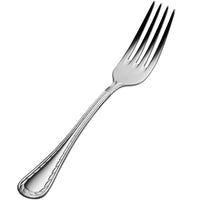 Bon Chef S405 Amore 7 1/2" 18/10 Extra Heavy Weight Stainless Steel Regular Dinner Fork - 12/Pack