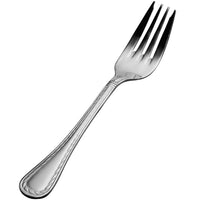 Bon Chef S407 Amore 7 1/16" 18/10 Extra Heavy Weight Stainless Steel Salad/Dessert Fork - 12/Pack
