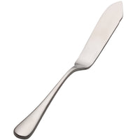 Bon Chef S4110 Como Satin Finish 6 3/4" 13/0 Stainless Steel Butter Knife - 12/Pack
