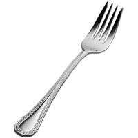 Bon Chef S707 Bolero 7 1/6" 18/10 Extra Heavy Weight Stainless Steel Salad/Dessert Fork - 12/Pack