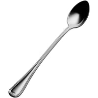 Bon Chef S902 Renoir 7 3/8" 18/10 Extra Heavy Weight Stainless Steel Iced Tea Spoon - 12/Pack