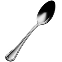Bon Chef S903 Renoir 7 1/4" 18/10 Extra Heavy Weight Stainless Steel Soup / Dessert Spoon - 12/Pack