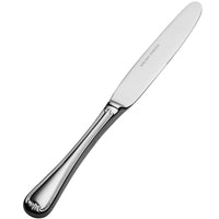 Bon Chef S914 Renoir 9 5/8" 13/0 Extra Heavy Weight Stainless Steel Hollow Handle European Dinner Knife - 12/Pack