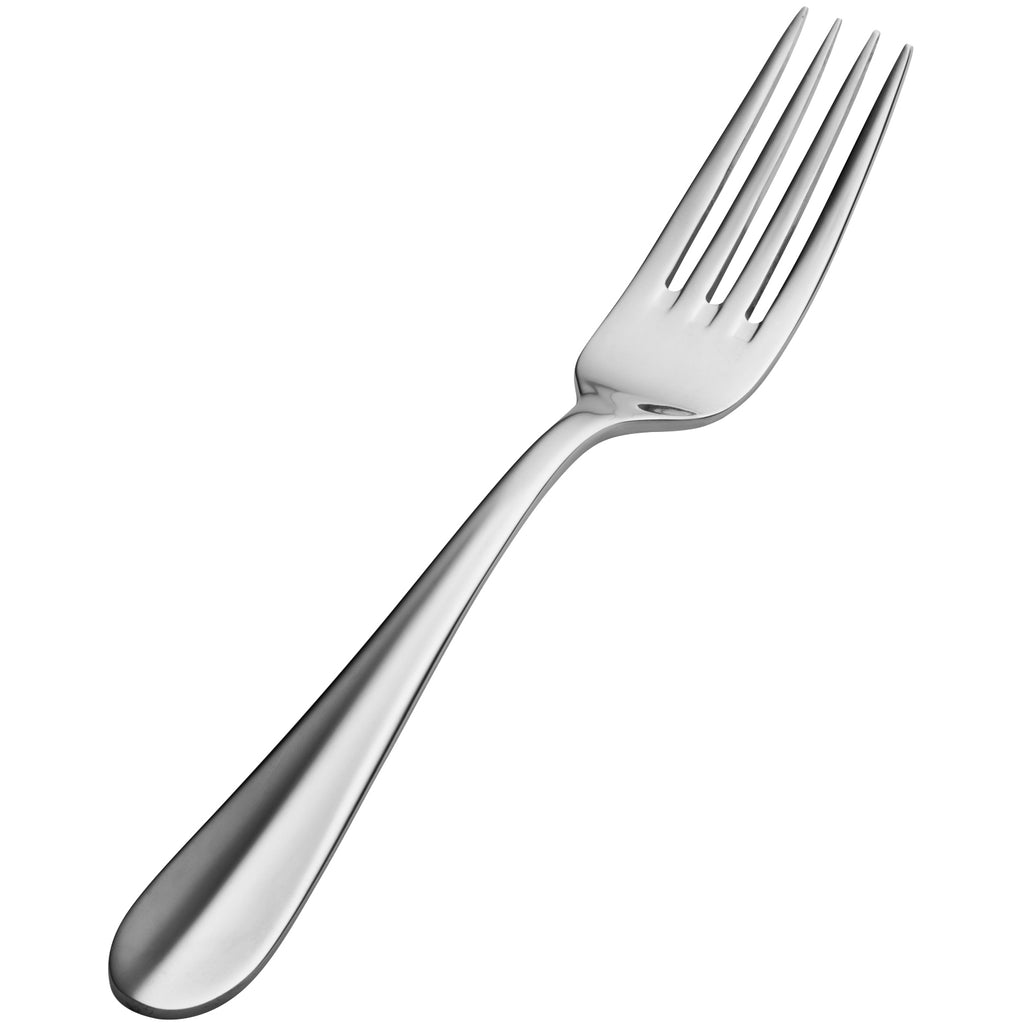 Bon Chef SBS105 Monroe 7 1/2" 18/0 Extra Heavy Weight Bonsteel Regular Dinner Fork - 12/Pack