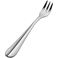 Bon Chef SBS108 Monroe 5 1/2" 18/0 Extra Heavy Weight Bonsteel Oyster/Cocktail Fork - 12/Pack