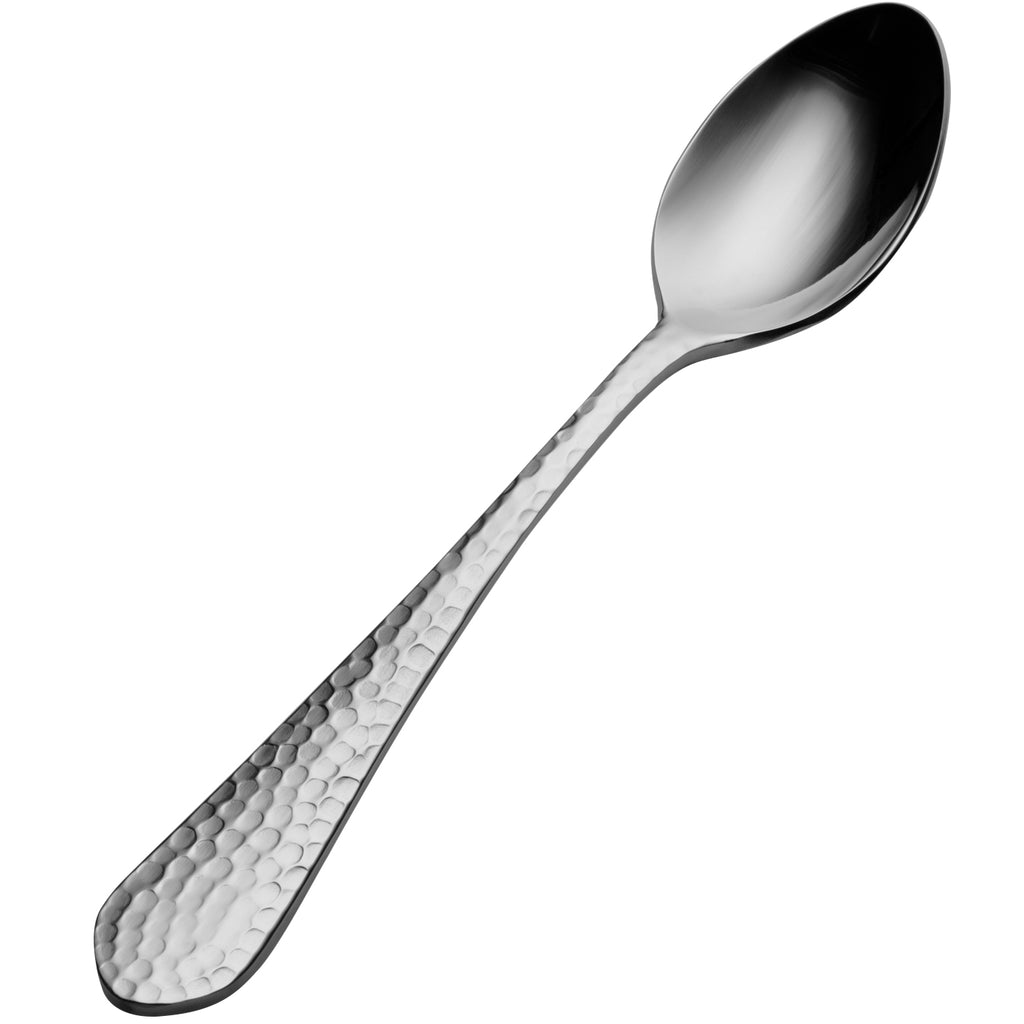 Bon Chef SBS1200 Reflections 6 1/4" 18/0 Extra Heavy Weight Bonsteel Teaspoon - 12/Pack