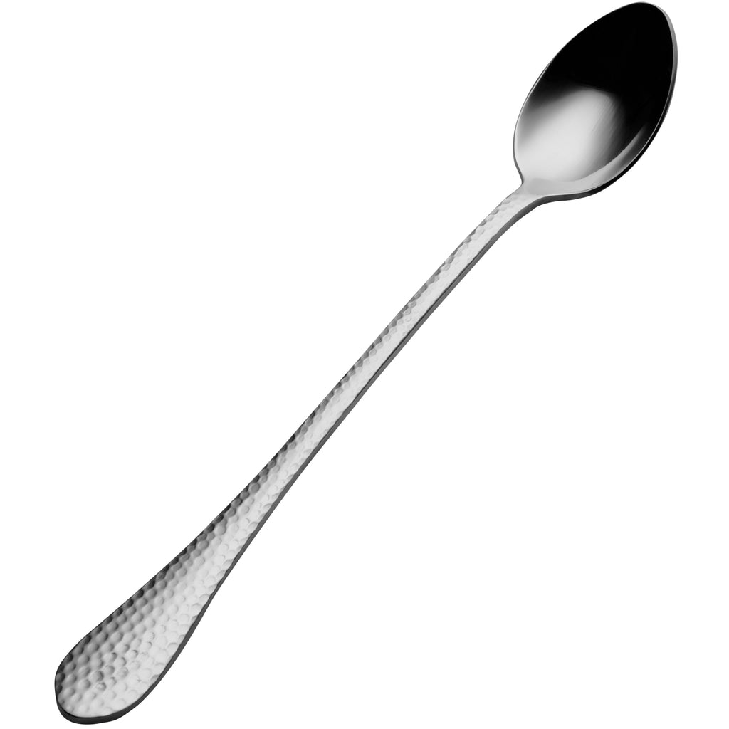 Bon Chef SBS1202 Reflections 7 3/4" 18/0 Extra Heavy Weight Bonsteel Iced Tea Spoon - 12/Pack