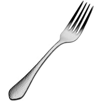 Bon Chef SBS1205 Reflections 7 5/8" 18/0 Extra Heavy Weight Bonsteel Dinner Fork - 12/Pack