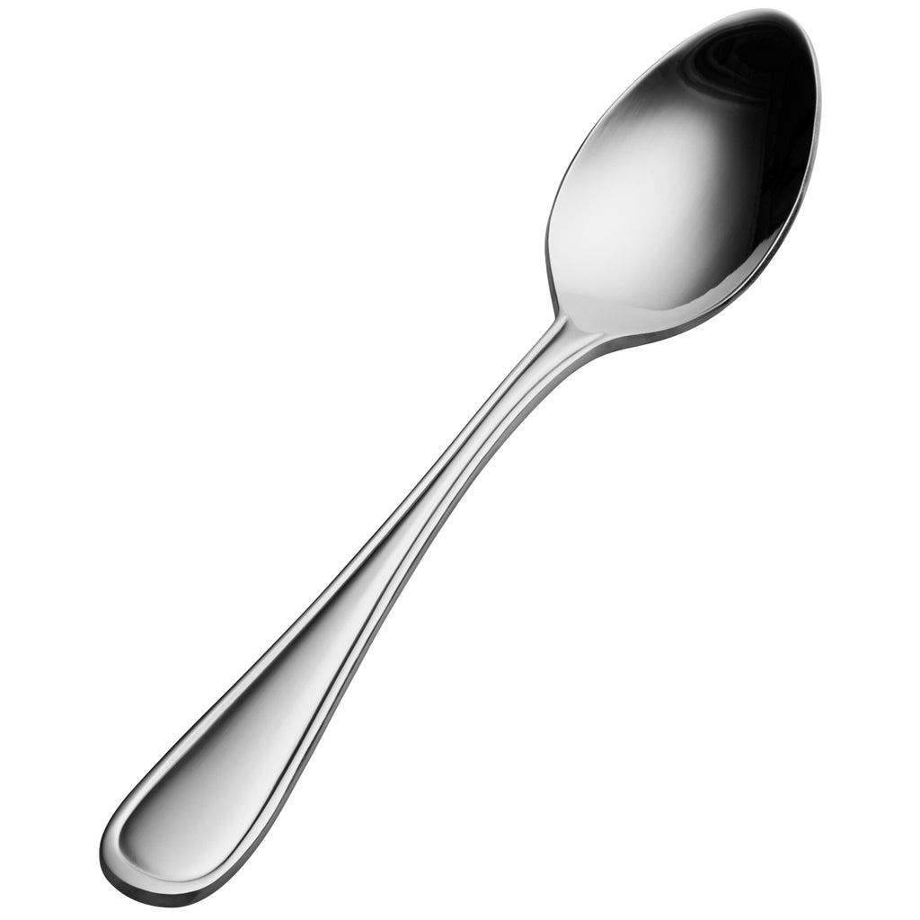 Bon Chef SBS300 Tuscany 6 3/8" 18/0 Extra Heavy Weight Bonsteel Teaspoon - 12/Pack