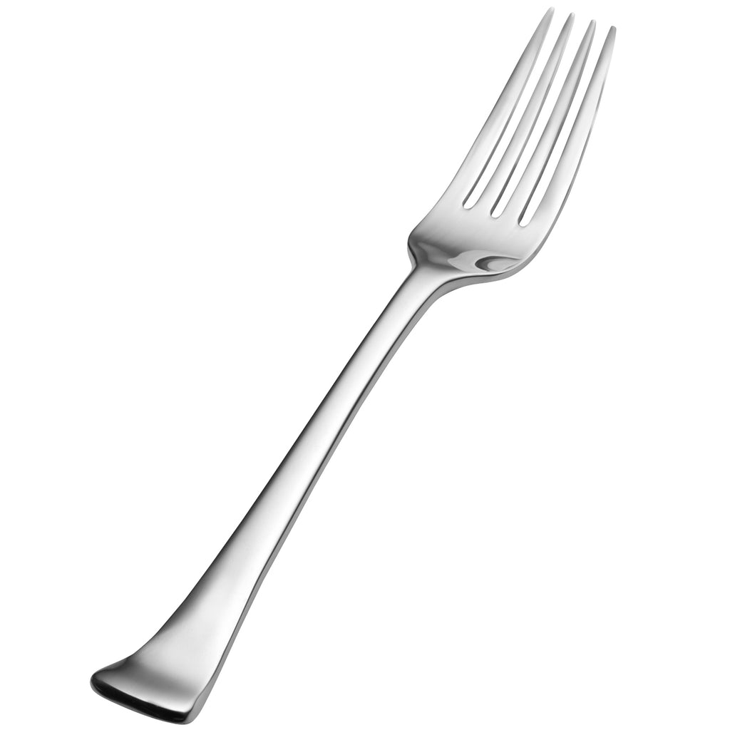 Bon Chef SBS3217 Aspen 8 1/4" 18/0 Extra Heavy Weight Bonsteel European Dinner Fork - 12/Pack