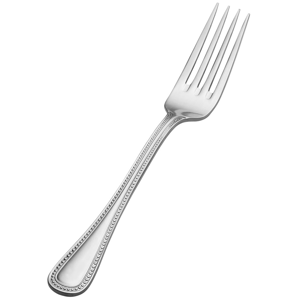 Bon Chef SBS3306 Sombrero 8 1/8" 18/0 Extra Heavy Weight Bonsteel Dinner Fork - 12/Pack